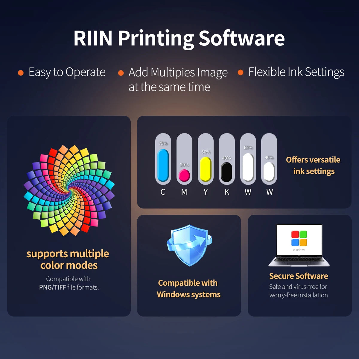 Colorsun A3 DTF Printers For Epson XP600 Impressora A3 DTF Printing Machine Drect to Film A3 DTF Printers For T-Shirt Hoodies