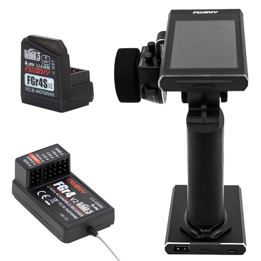 Flysky Noble NB4+ 2.4G 8CH Radio Transmitter Remote Controller with FGR4S Receiver AFHDS 3 Protocol for Remote Control Car Boat