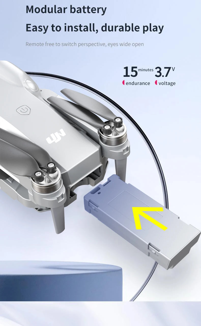 H10 drone, 8K camera intelligent obstacle avoidance, optical flow positioning precise hovering shooting,