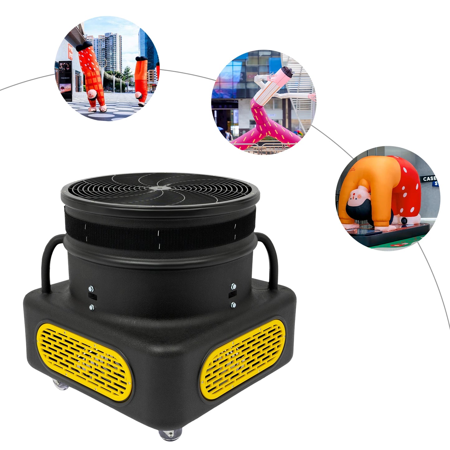 750W Air Dancer Blower Fan 2800RPM Inflatable Blower Fan for inflatable Sky Dancer/Fly Guy/Tube Man and Sky Puppets /Air Puppet