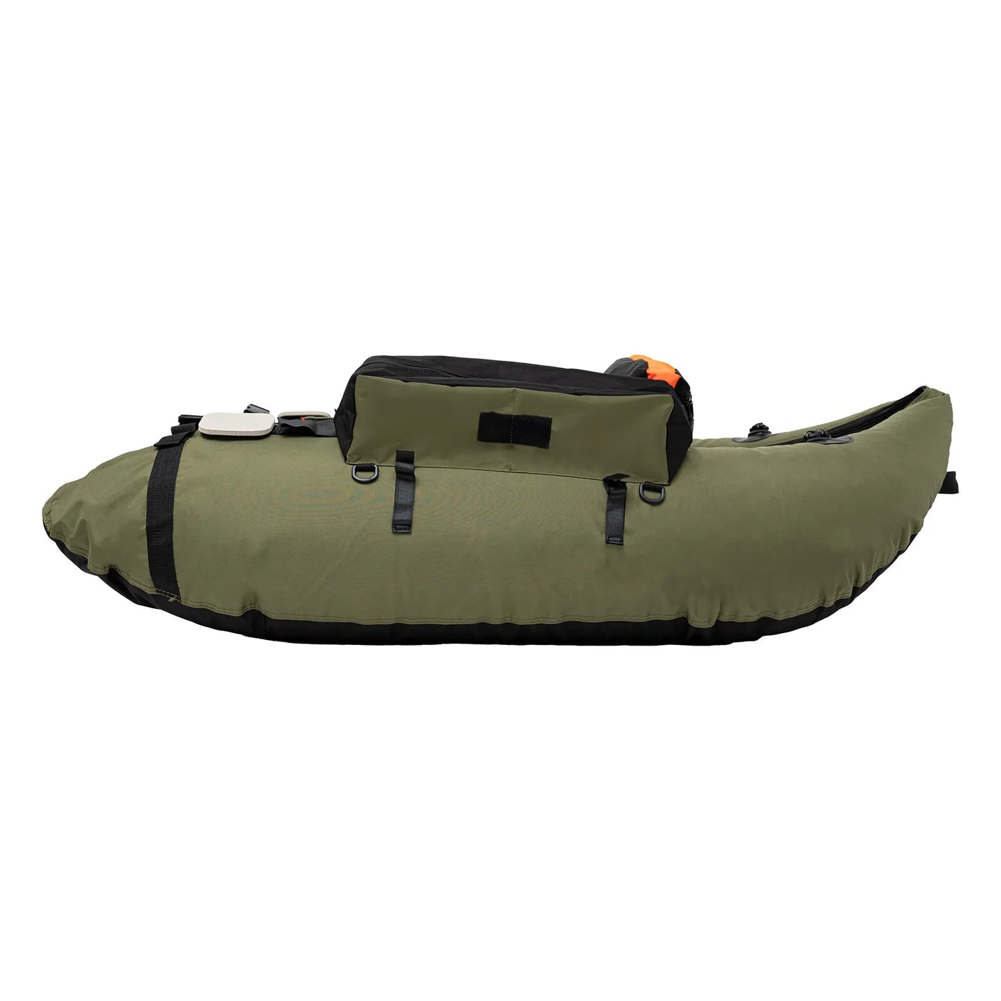Outdoor Inflatable Fishing Boat Adjustable Backrest 130kg/286.6lbs Load