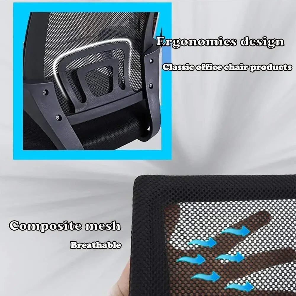 Customizable-Office Chair Ergonomic Cheap Desk Chair Mesh Computer Chair Lumbar Support Modern Executive Adjustable