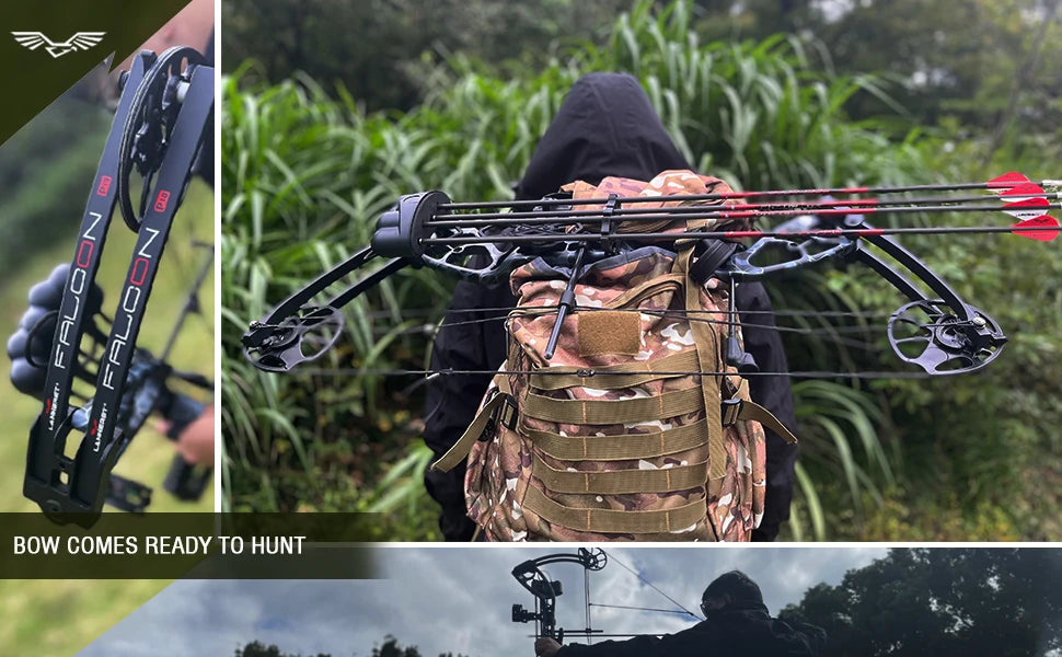 Compound Bow and Archery Sets - Right Hand Archery Compound Bows 30-70 lbs Draw Weight Adjustable for Youth，Adults and Beginners