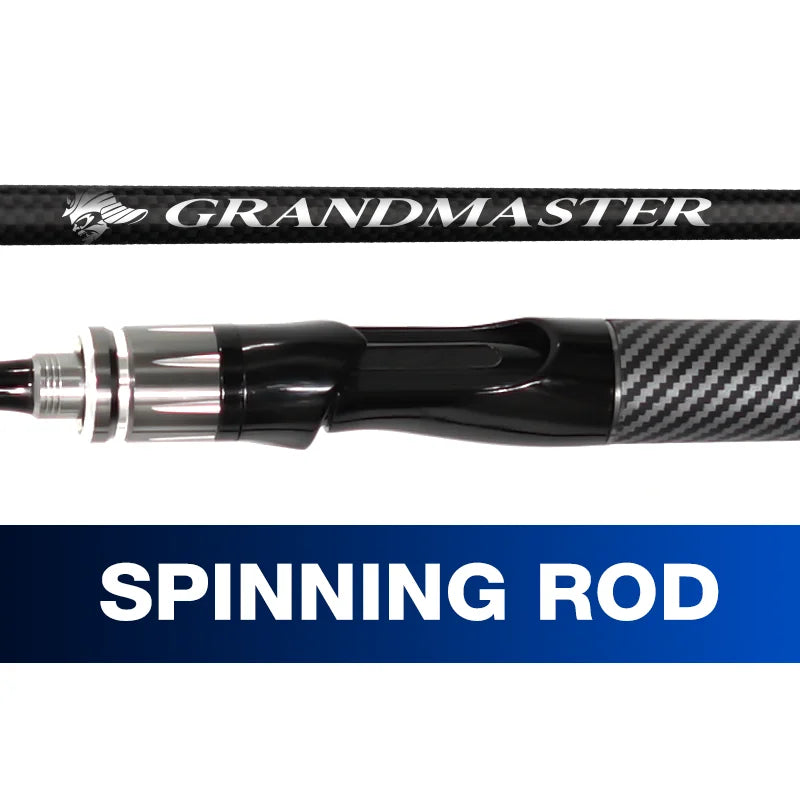 Seasir Grandmaster Spining & Casting Fihsing Rod Carbon Cloth 6kg Weight Smooth Ceramic Guide Ring Lure Weight 4-22G 1.8M-2.4M