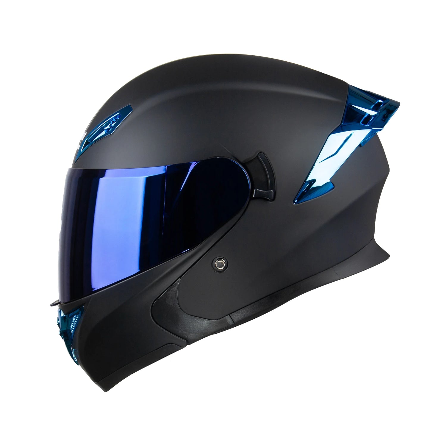 Modular Motorcycle Helmet - ABS Shell with Sunglasses Visor and Dual-Lens Full Face Motorcycle Helmet