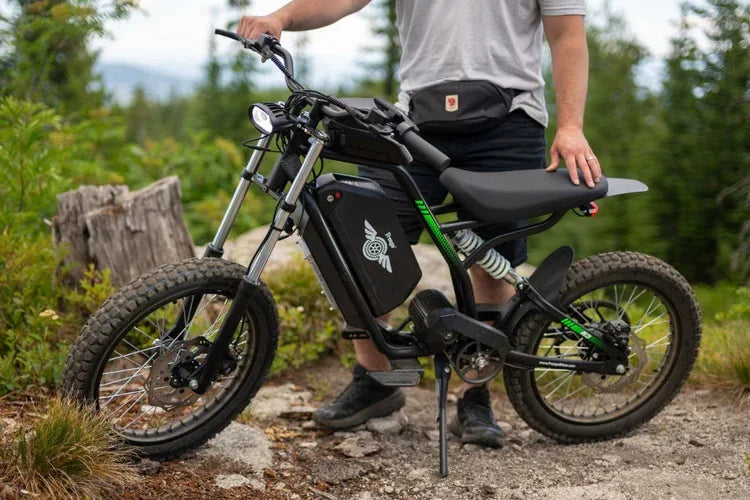 Freego Electric Bike Mid-Drive All-Terrain Dirt Ebike Mountain bike 60V 25AH Bikes Adult Electric Off-Road Bicycle Motocycles