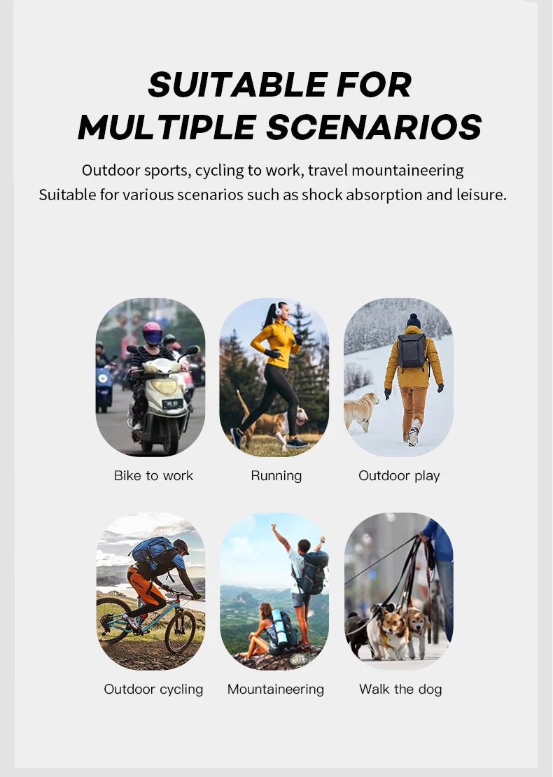 Spring Touch Screen Fingers Gloves Shockproof Gel Sports Cycling Gloves MTB Road Bike Riding Racing Women Men Bicycle Gloves