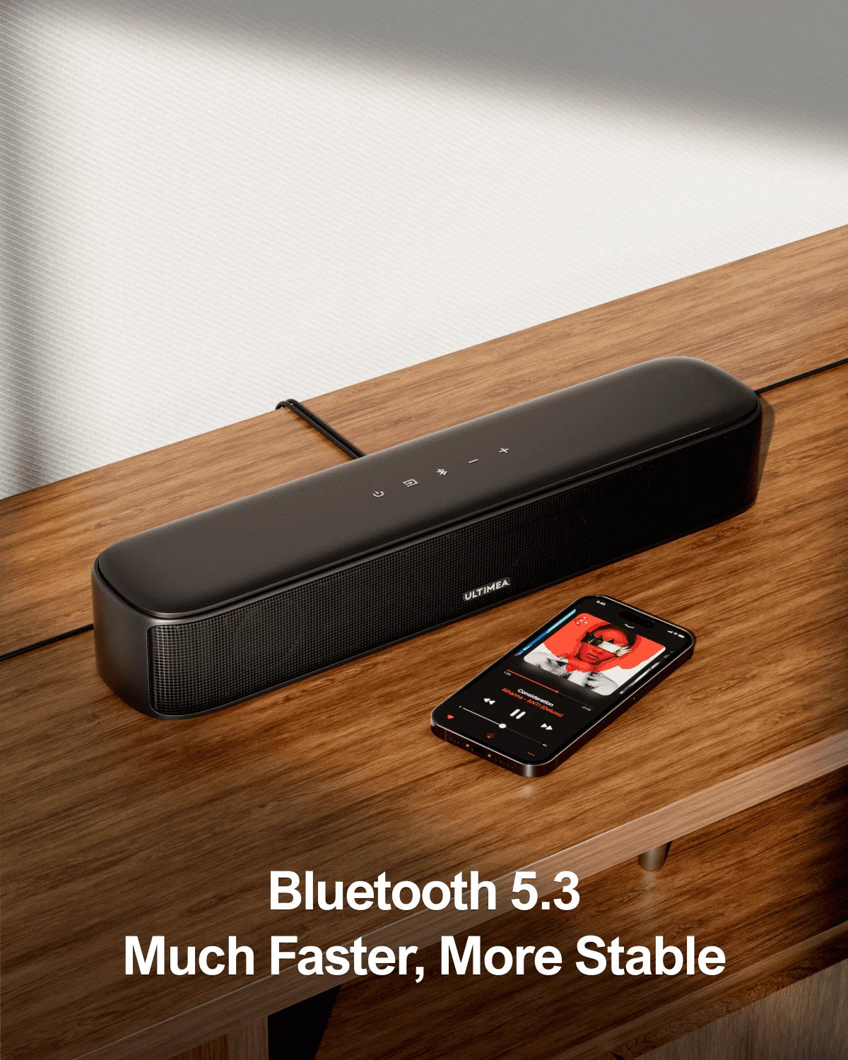 ULTIMEA 7.1ch Virtual Surround Soundbar Peak Power 330W