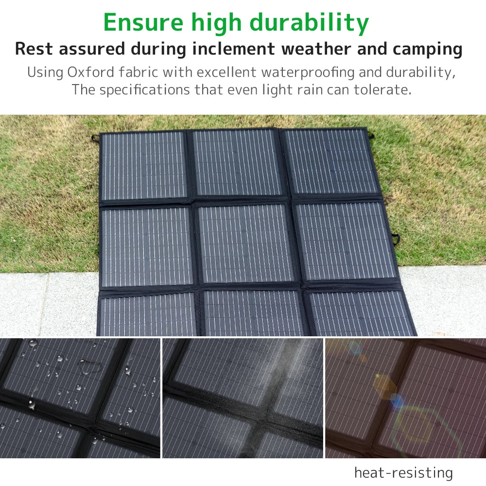 200W/300W Solar Power Monocrystalline Outdoor RV Solar Panel Module for Off Grid Waterproof/Portable Solarpanels