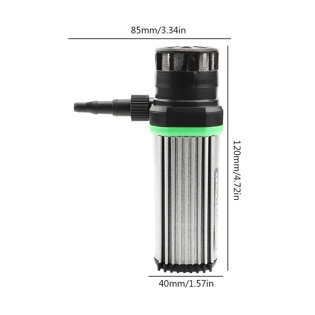 DC 12V Submersible Water Pump Water Flow Speed Adjustable Bottom Suction Water Pump for Car Washing Fish Tank Flower Watering