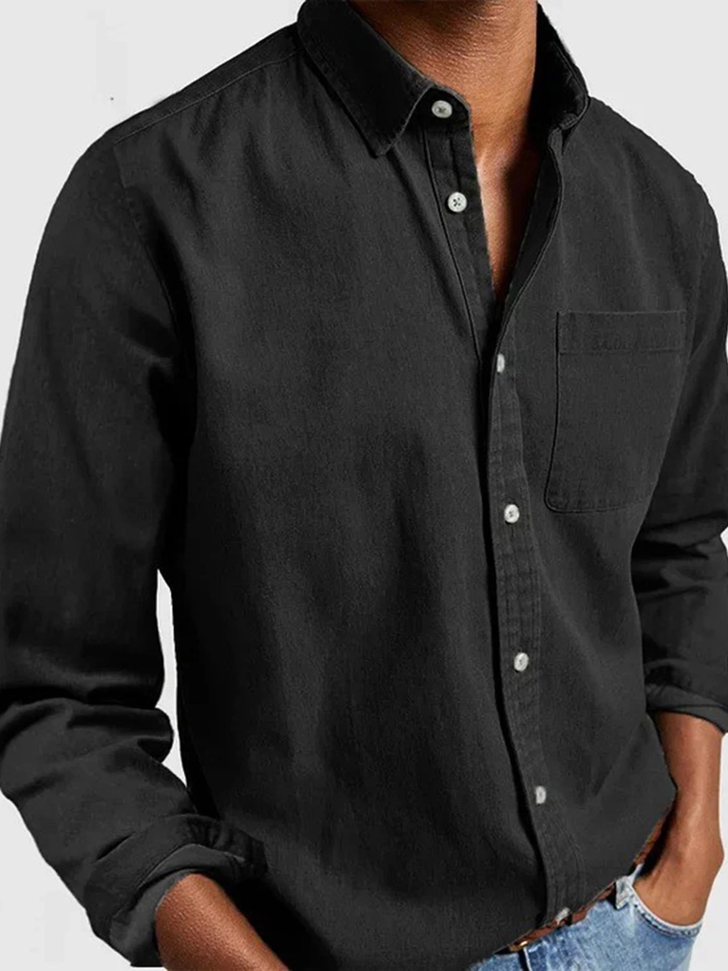 Men s Long Sleeve Plaid Button Down Shirt Casual  Fit Flannel Checkered Shirts for Fall Streetwear Fashion