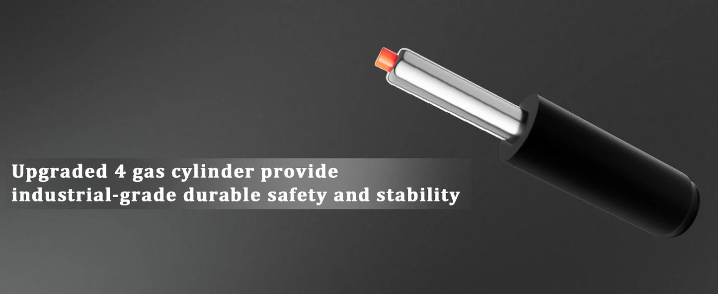 Gaming Chair with Pocket Spring Cushion and Footrest, Ergonomic Computer Chair for Adults, Breathable PU Leather Game Chair, Adj