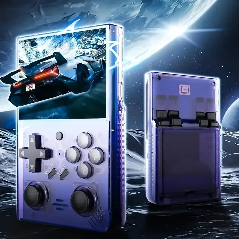 Open Source R36S Retro Handheld Video Game Console Linux System 3.5 Inch IPS Screen Portable Pocket Video Player 64GB 128G Games