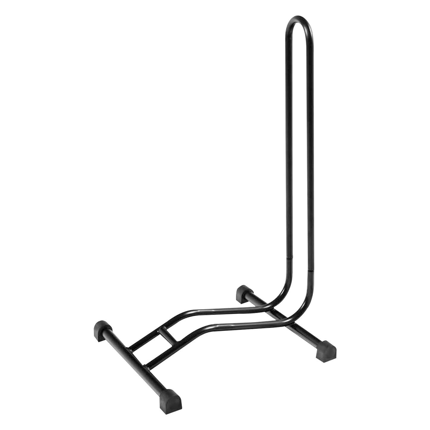 Mountain Bike Stand Freestanding L-Shaped Floor Cycle Rack Organizer Steel Vertical Bike Holder, Cycling Display Storage