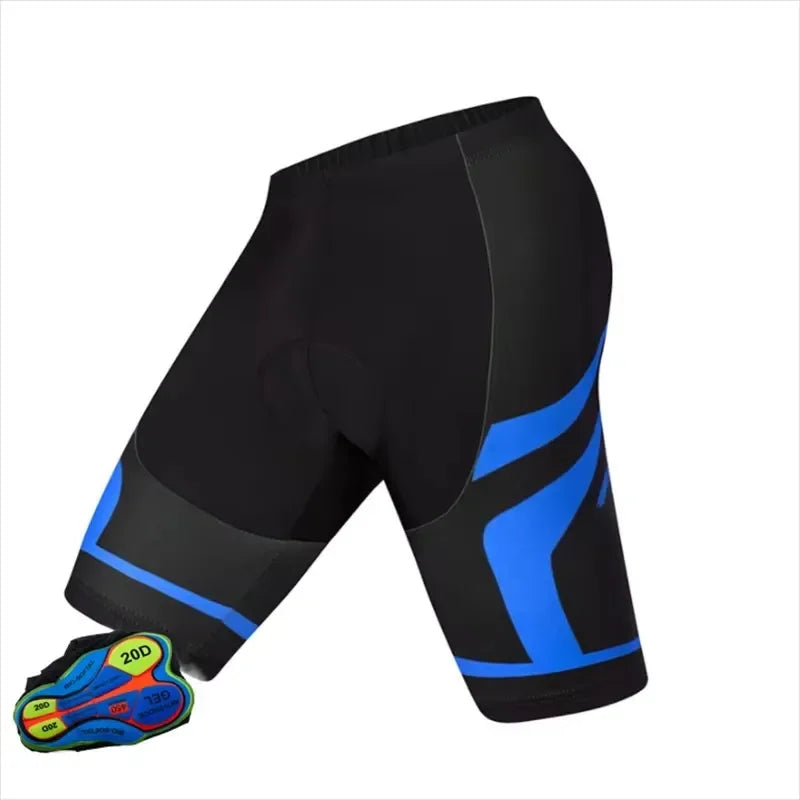 Men's Bike 20D Gel Padded Bicycle Pants Under Wear Sell Well Cycling Bibs Shorts Mountain Bike Breathable