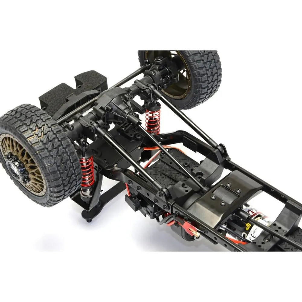 Wheel Edition 4WD RTR Truck, All-Terrain, Water-Proof for RC Hobbyists, Red Candy Apple