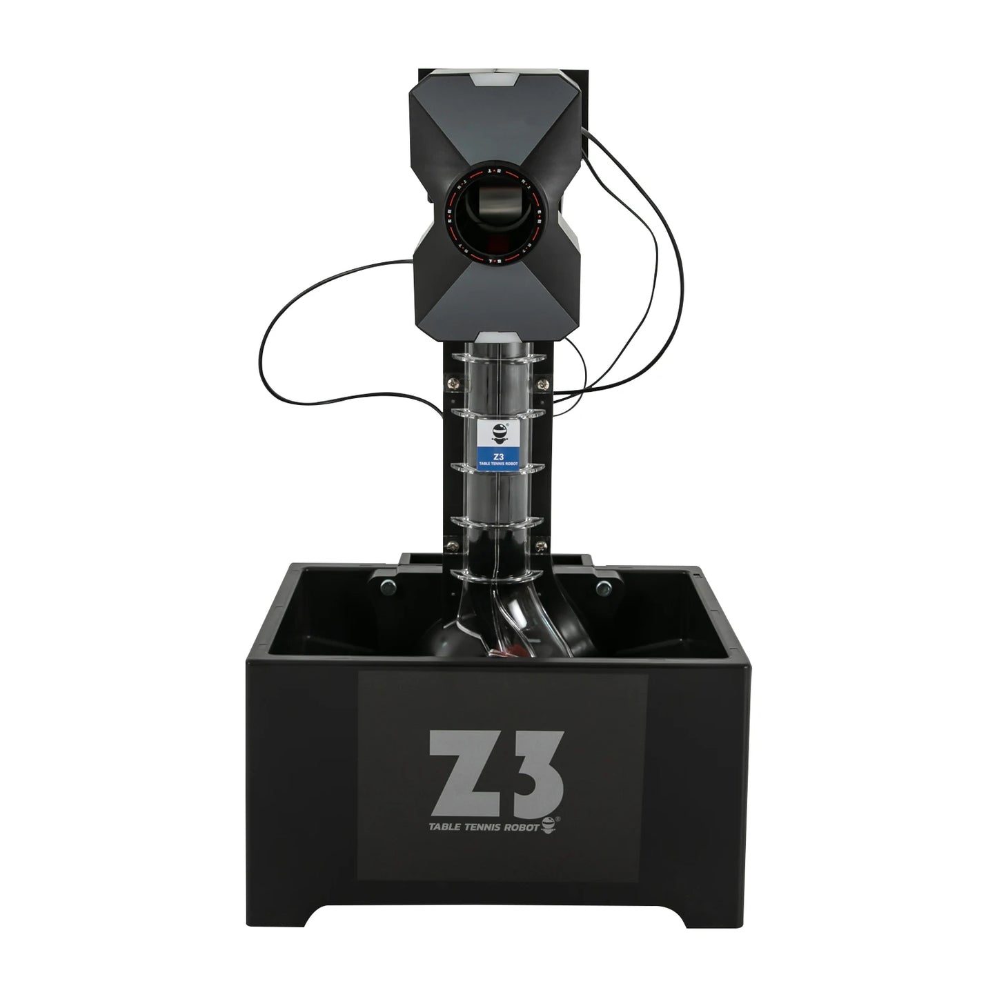 Automatic Ping Pong Ball Machine 10 Modes Remote Control Table Tennis Robot Pitching Machine with Net+100 ABS Balls+Ball Picker