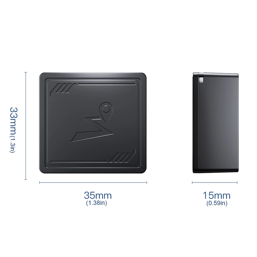 4G GPS Tracker with App Mini Vehicle GPS Locator Portable GPS Positioner for Elderly Children Pets Car