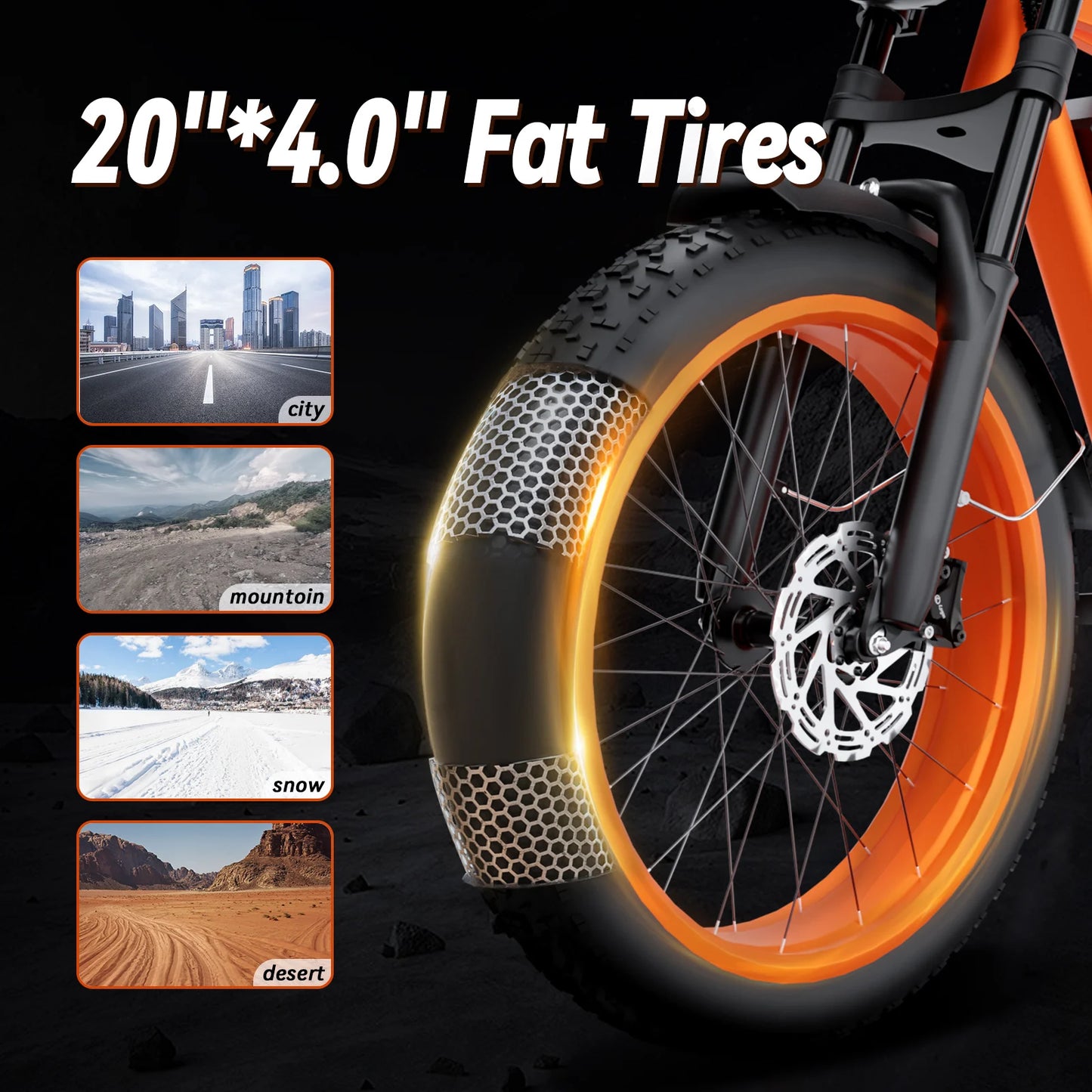 B8 Electric Bike: 52V 1500W Motor, 32MPH Top Speed, 80-Mile Range, Removable Battery