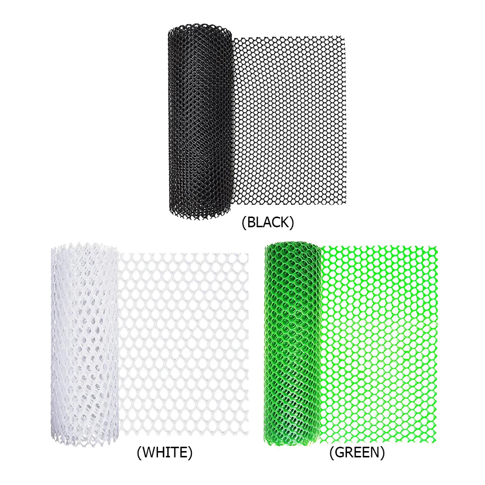 40x300cm Safety Netting Plastic Net Chicken Wire Fence Breeding Net Isolation Protection Child Cat Pet Chicken Garden Mesh