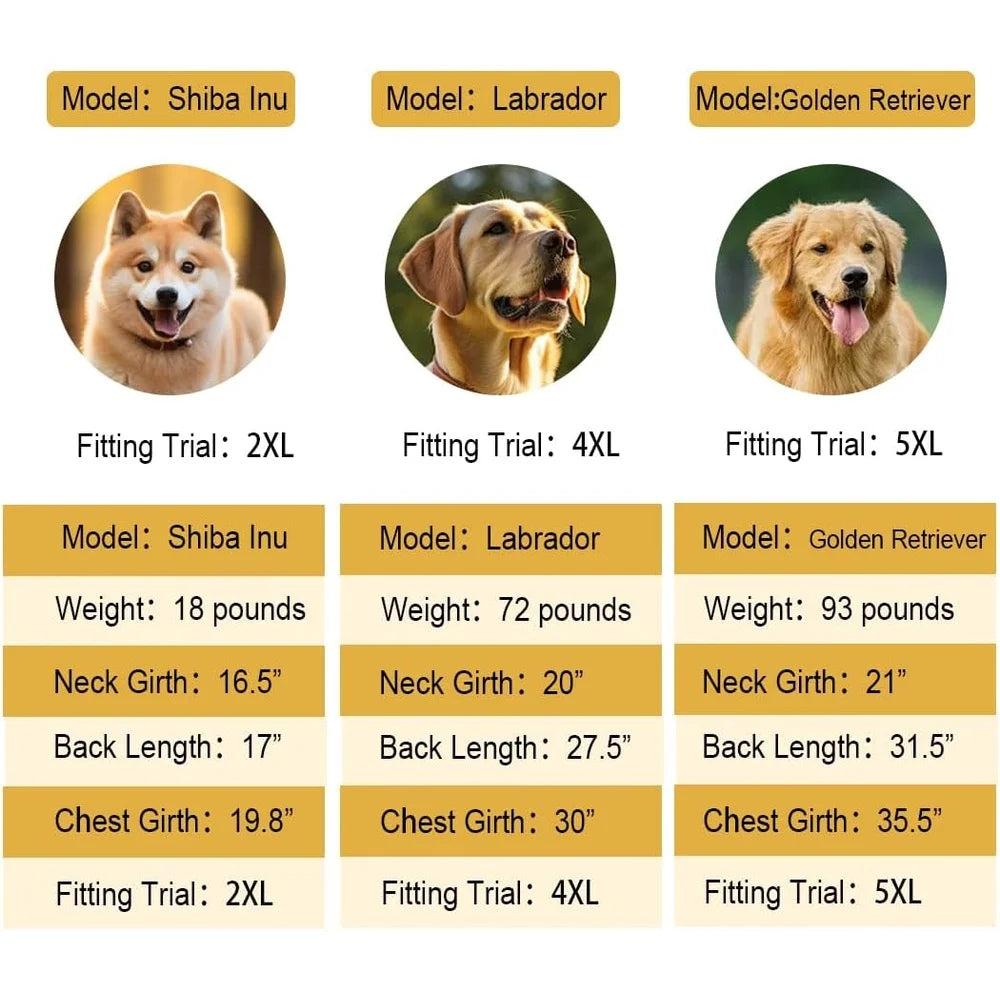 Waterproof Dog Raincoat Adjustable Poncho Windproof Apparel Medium Large Dogs Travel Bag Design Comfortable Lightweight Pet