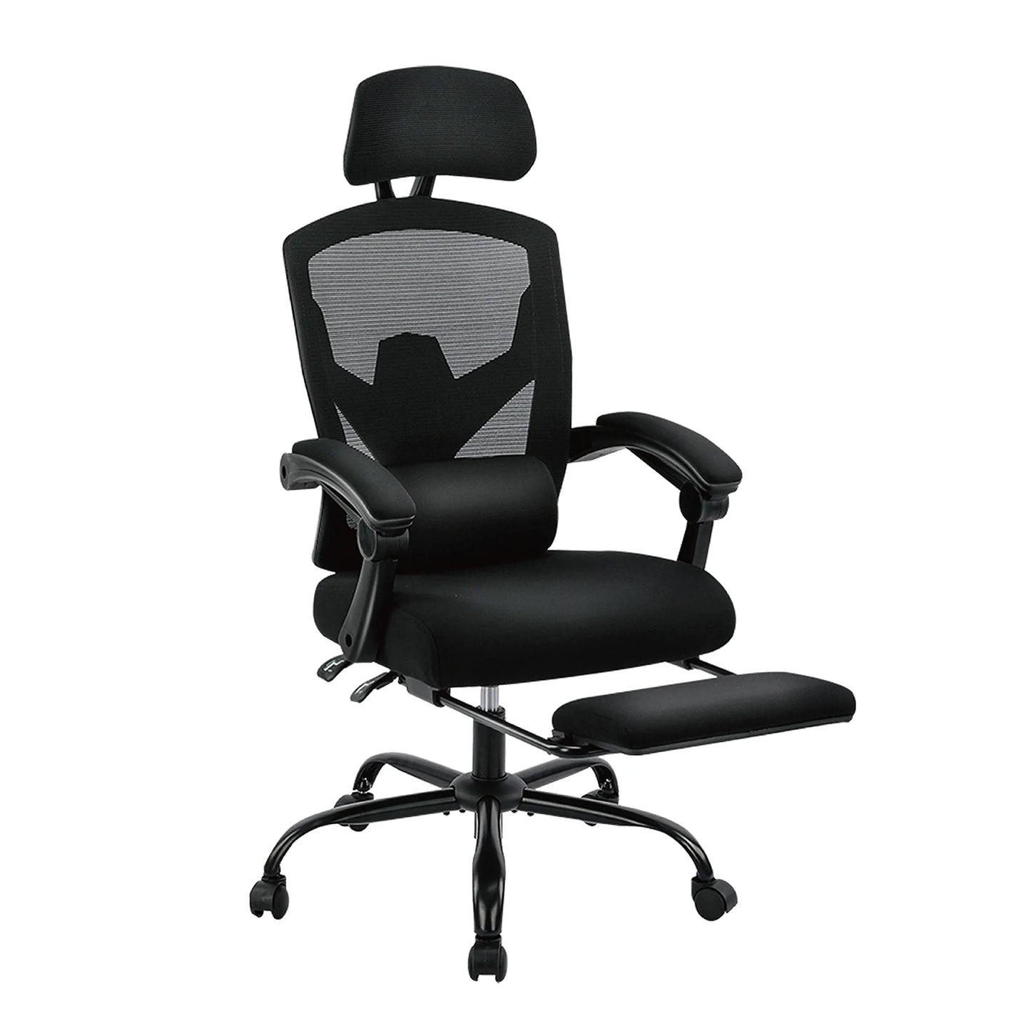 JHK Ergonomic Reclining High Back Mesh Living Room Rocking Gaming Chair Computer Desk Swivel Rolling  Lumbar Support Pillow