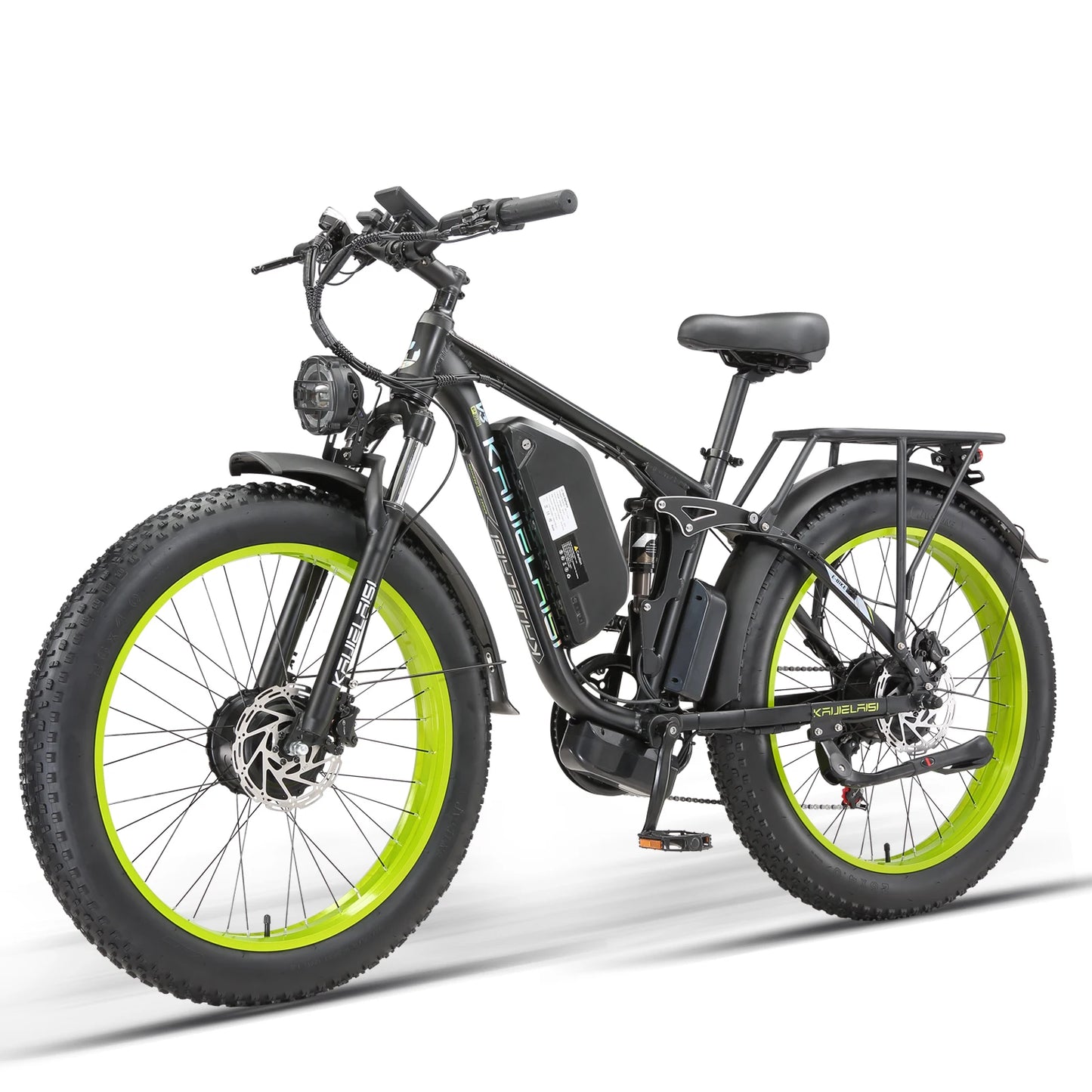 Electric Bike 3000W Dual Motor 52V 26AH Battery Hydraulic Brake