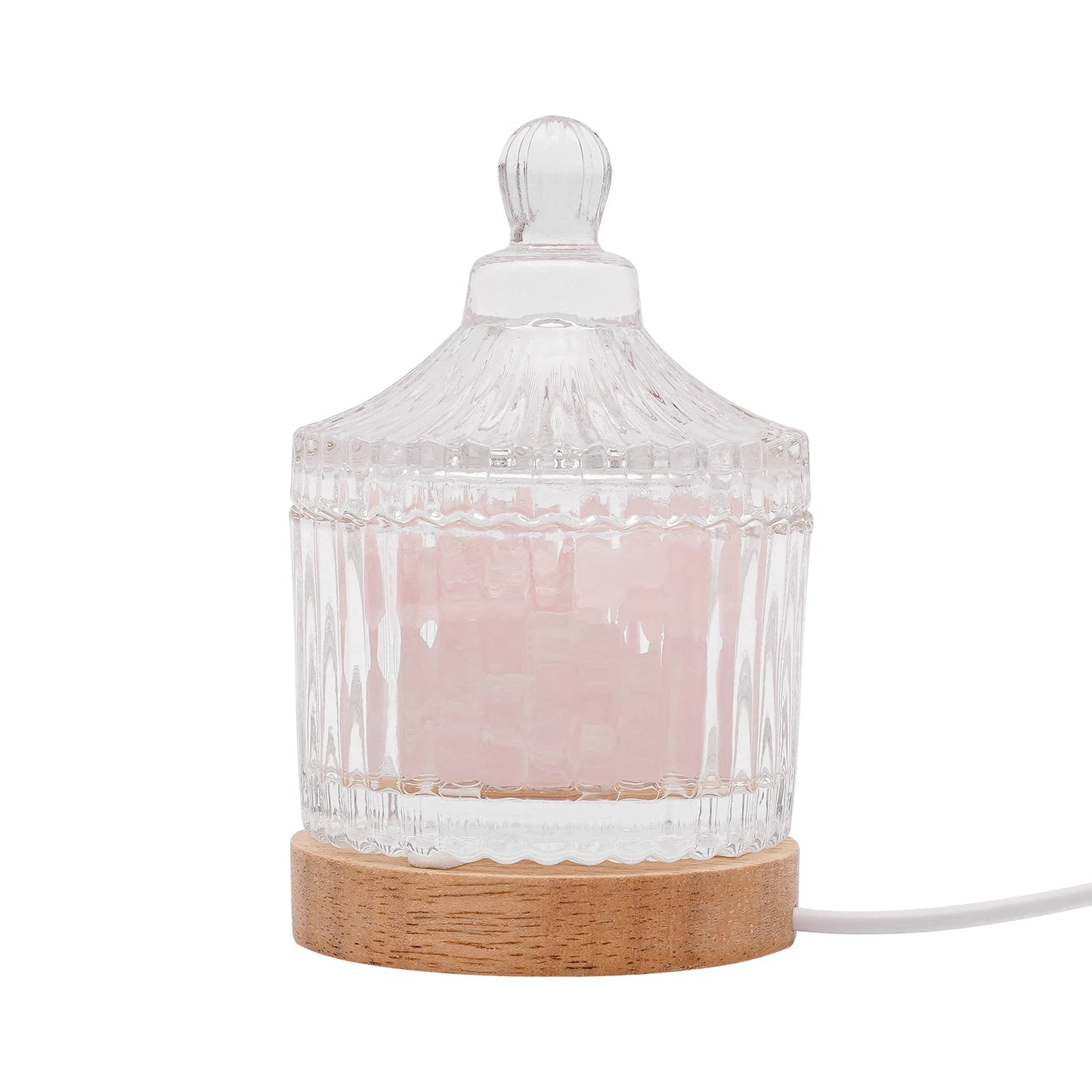 Ore Glass Diffusers Essential Oil Diffuser Air Diffuser Machine with USB Night Light Air Nebulizing Room Humidifier Home