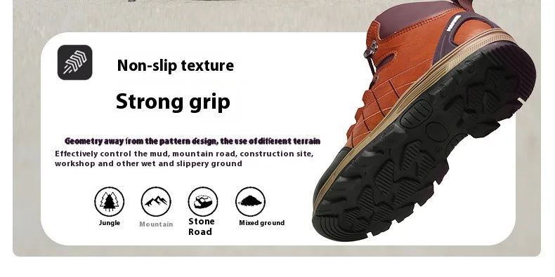 Safety Shoes Men Work Sneakers Indestructible Shoes Puncture-Proof Protective Shoes Work Boots Steel Toe Construction Work Shoe
