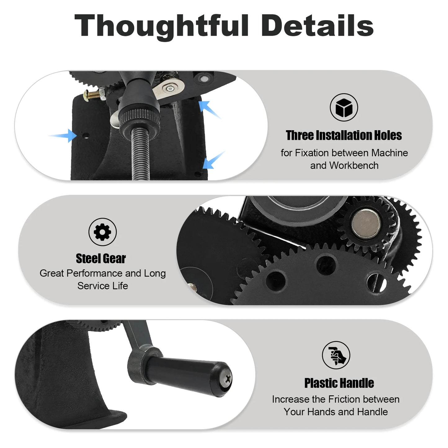 Manual Coil Winder with Counter 0-99999, High Quality Dual Purpose Hand Coil Winding Machine