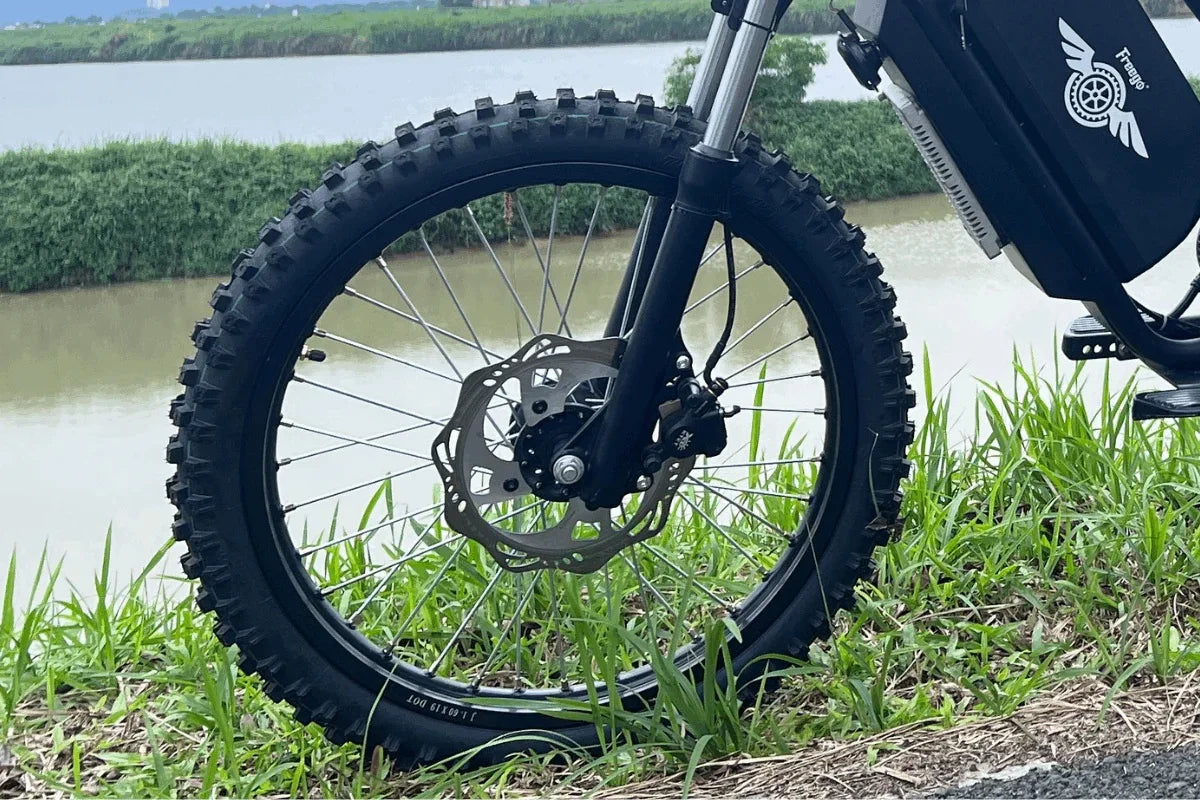 Freego Electric Bike Mid-Drive All-Terrain Dirt Ebike Mountain bike 60V 25AH Bikes Adult Electric Off-Road Bicycle Motocycles