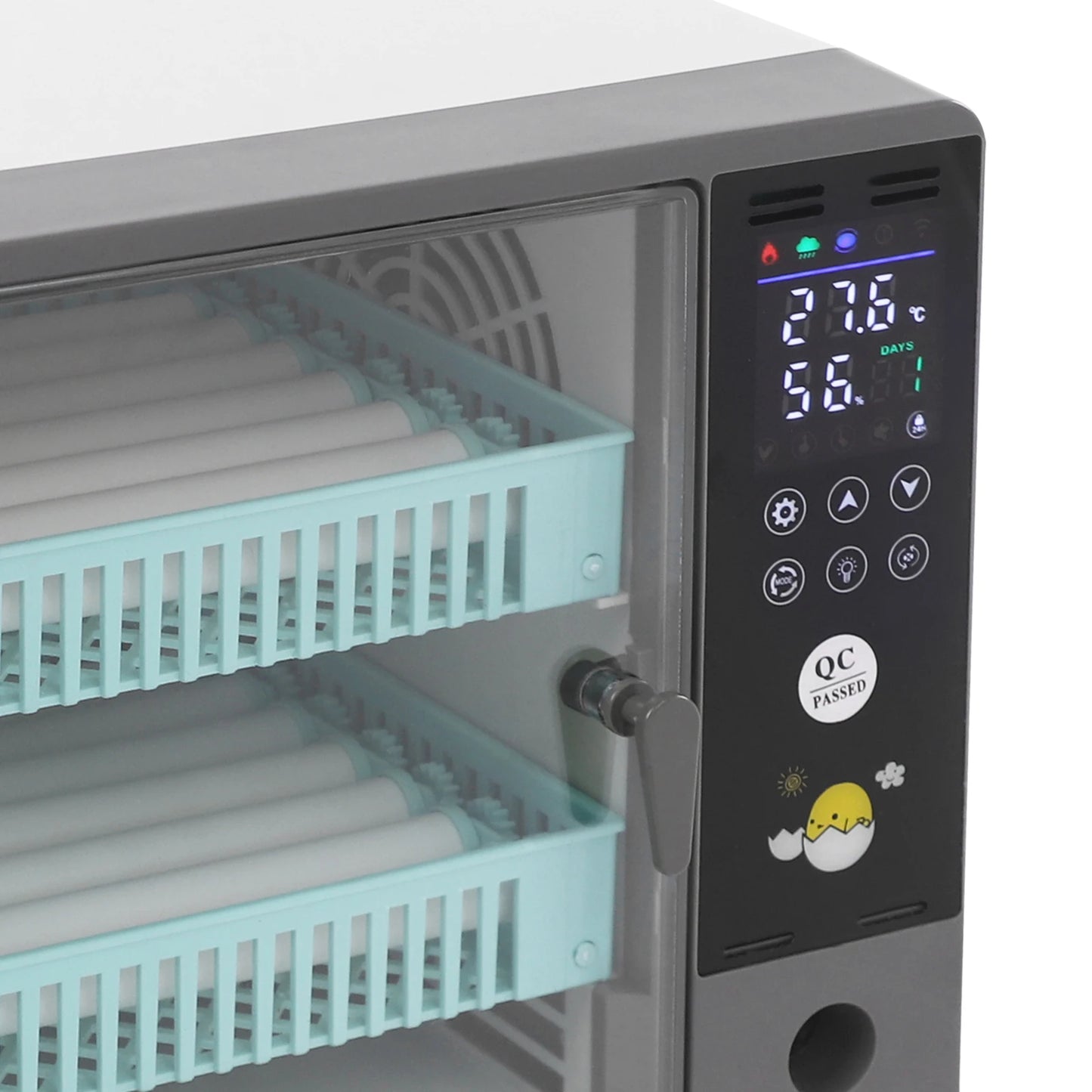 24 Egg Incubator for Chicken Duck Goose Automatic Turner Humidifier US Plug