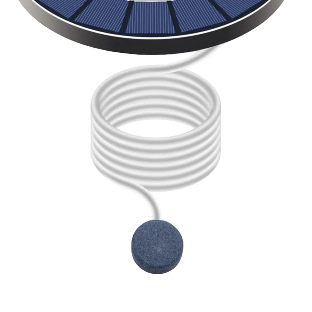 Solar Floating Pond Aerator Solar Powered Air Pump Auto Off Pond Oxygen Pump Fish Tank Oxygenator for Garden Pond