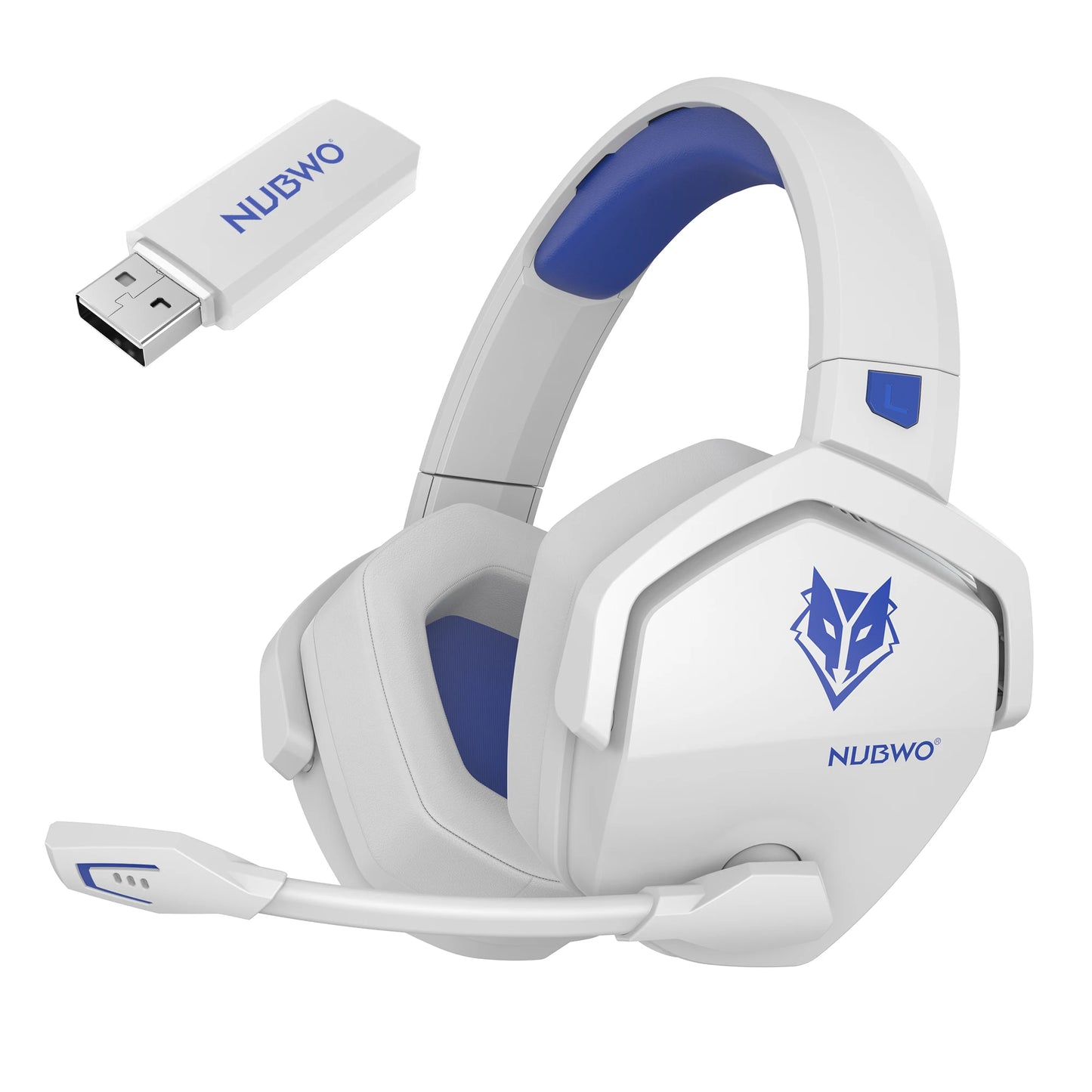 NUBWO G06 2.4G Dual Wireless Gaming Headset 5ms Low Latency