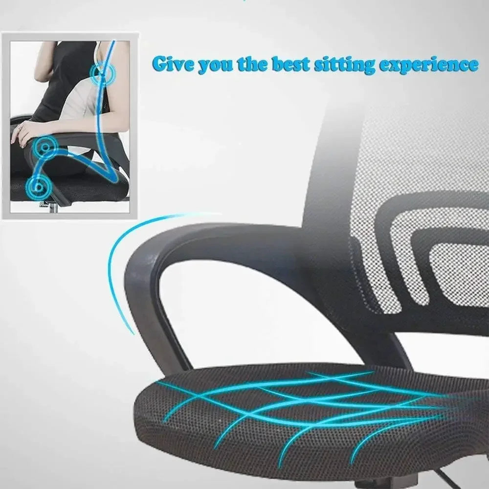 Customizable-Office Chair Ergonomic Cheap Desk Chair Mesh Computer Chair Lumbar Support Modern Executive Adjustable
