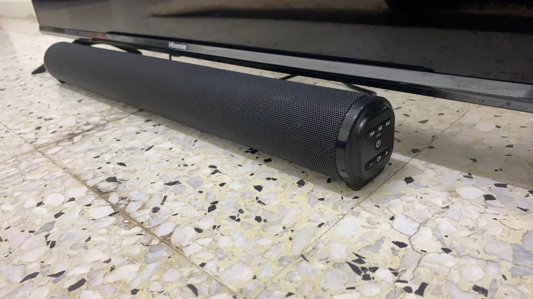 2024 Soundbar Sound Wireless Bluetooth Car Computer Speaker Stereo Tv Home Theater Sombar For 3.5mm Output PC