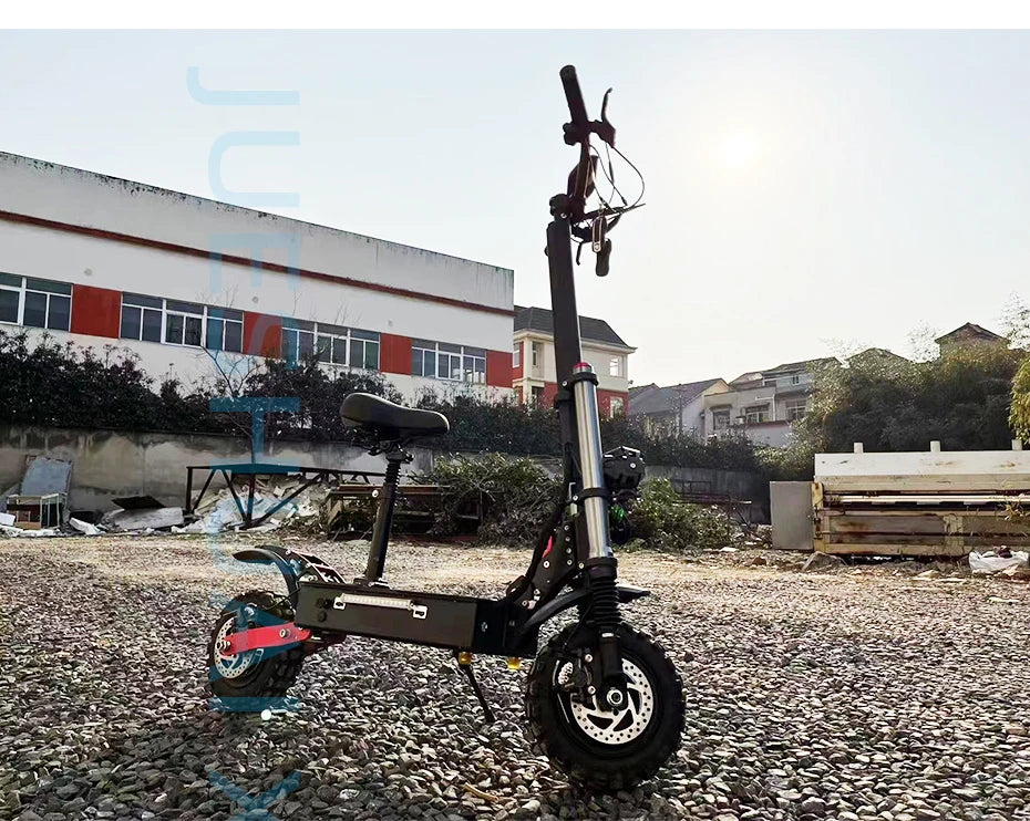 11inch Off Road Electric Scooter Dual Motor 85km/h Electric Scooter Adult 72V 6000W Powerful Electric Kick Scooter for Adults