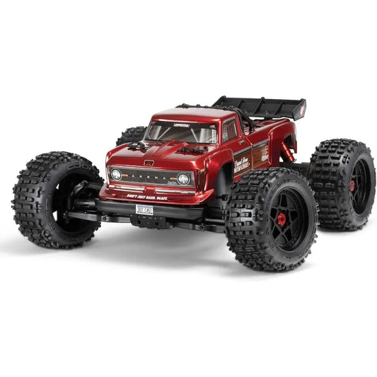 Truck Outcast 4X4 4S BLX 1/10TH 4WD Stunt Truck RTR (Battery and Charger Not Included), Red, ARA4410V2T4