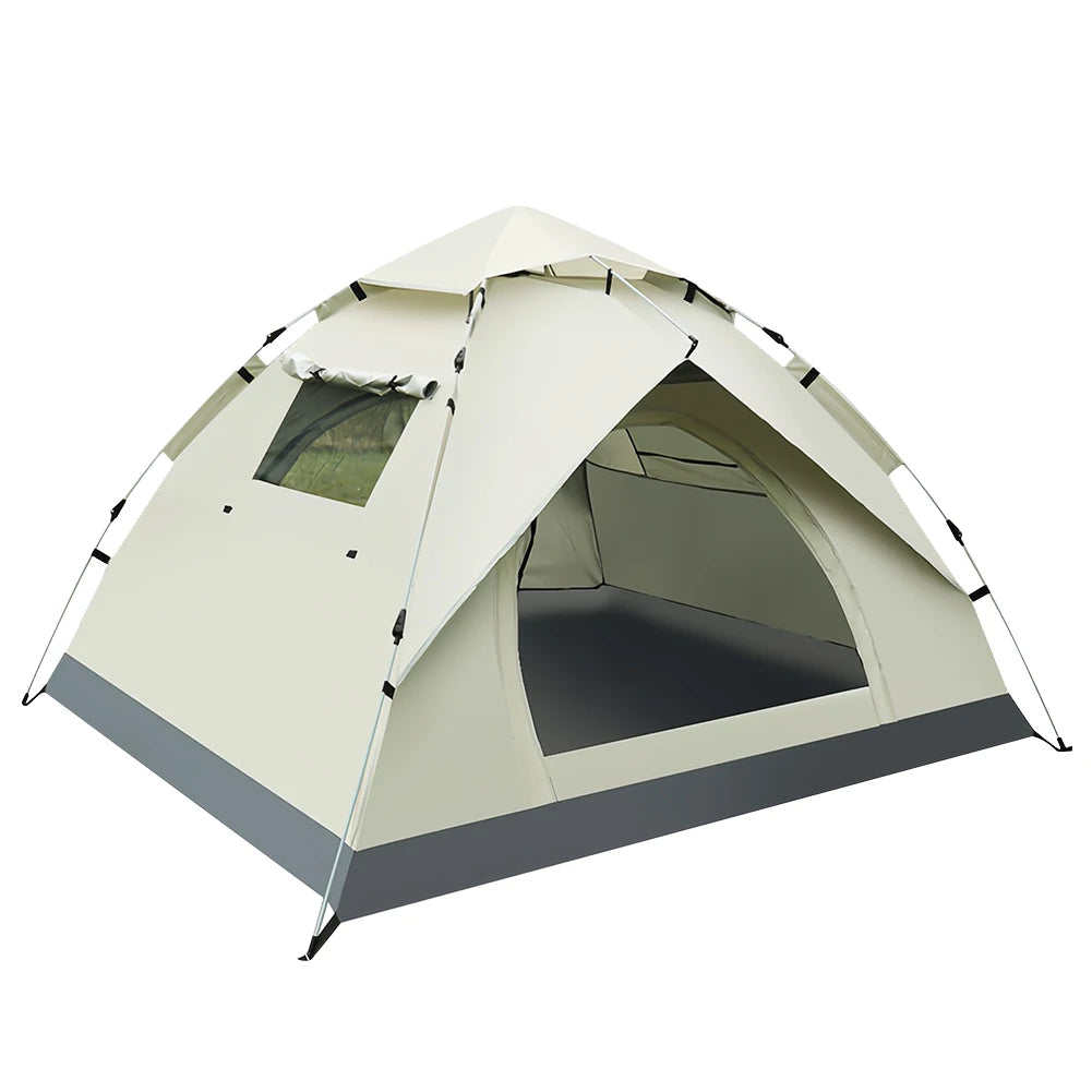 Fully Automatic Camping Tent Lightweight Sunshade Tent Waterproof Quick Open Tent for Hiking Backpacking Camping