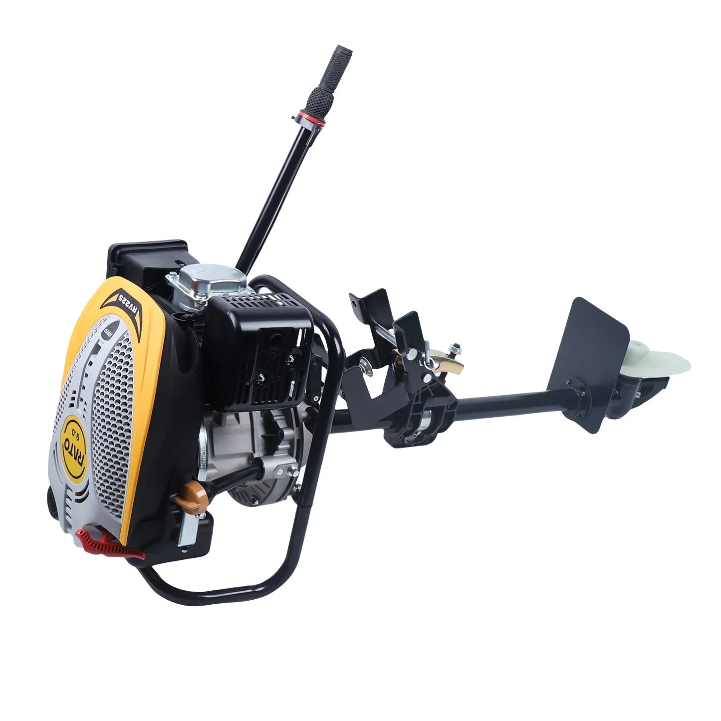 4-Stroke 9HP Outboard Motor 225CC Heavy-Duty Outboard Motor Fishing Boat Marine Engine for Fishing Aquaculture Outdoor Adventure