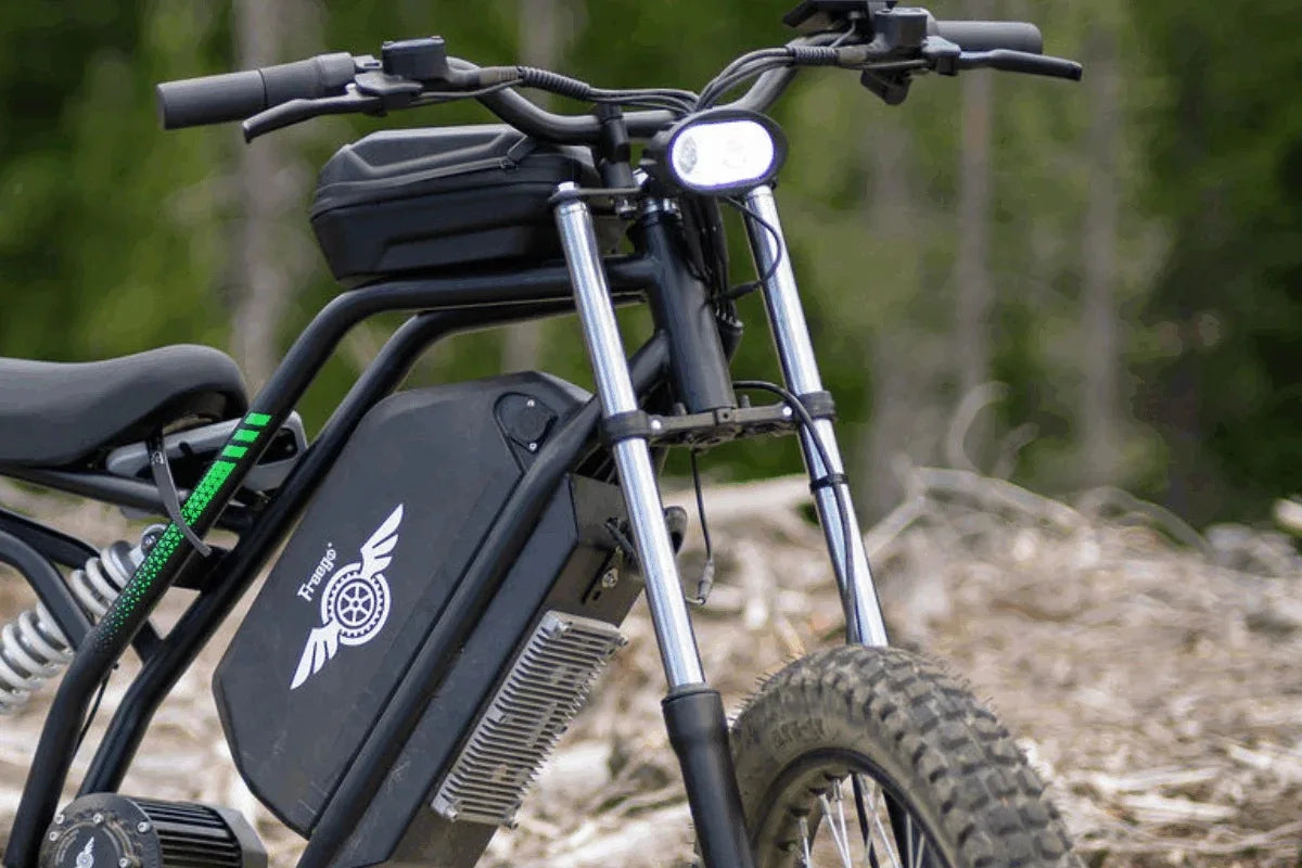 Freego Electric Bike Mid-Drive All-Terrain Dirt Ebike Mountain bike 60V 25AH Bikes Adult Electric Off-Road Bicycle Motocycles