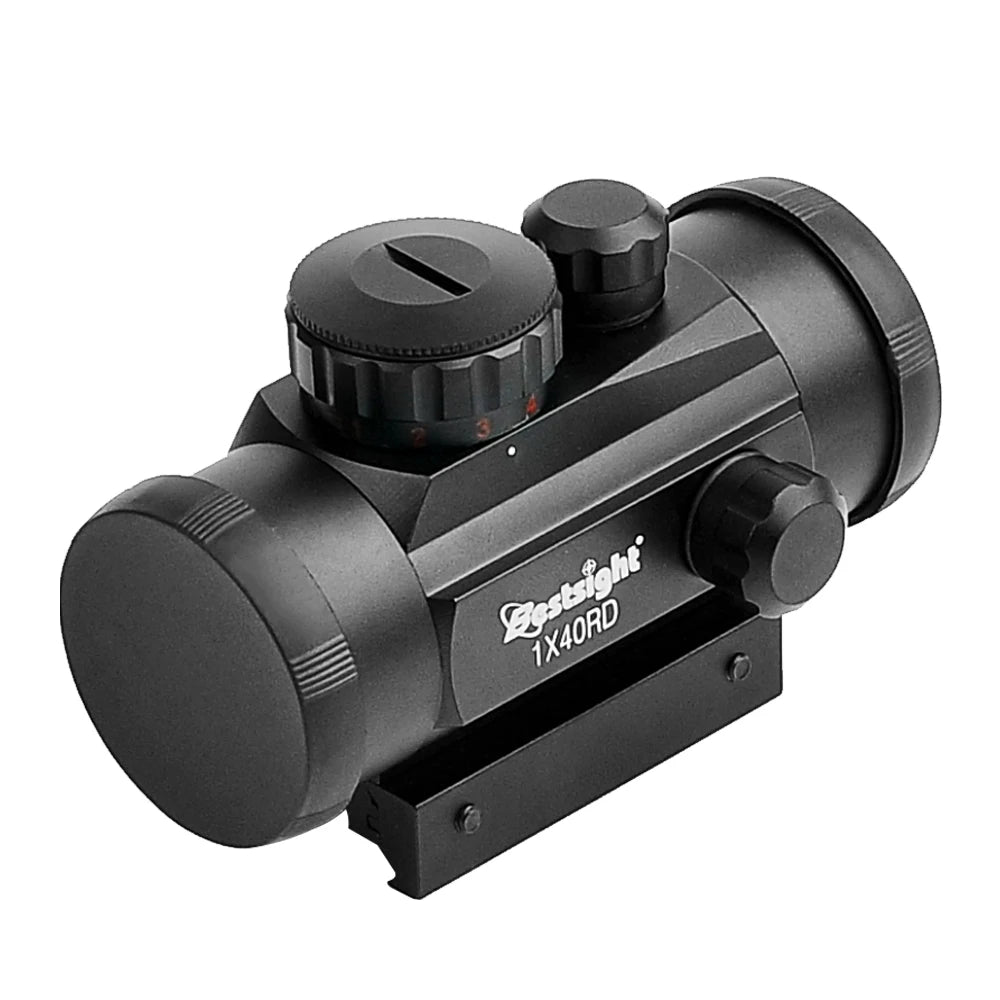 Red Dot Sight 1x40mm Reflex Sight Waterproof & Shockproof & Fog-Proof Red Dot Scope with 1 inch Riser Mount