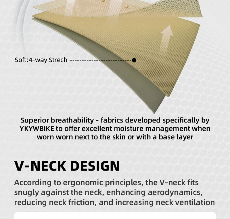 YKYWBIKE 2025 Cycling Jersey Men Summer Professional Bicycle Shirt Short Sleeve Breathable Road Bike Maillot Cycling Clothing