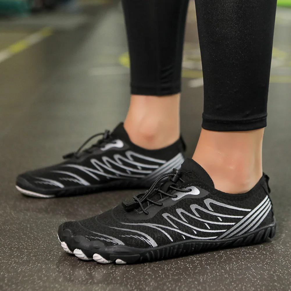 Grounding Shoes with Copper Breathable Aqua Shoes Non Slip Unisex Water Shoes Flexible Lightweight Barefoot Shoes for Men Women