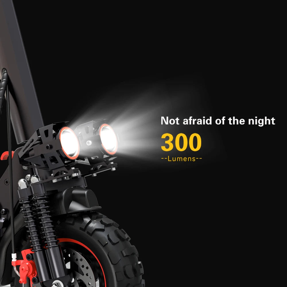 FREEBOY J11 MAX Adult Electric Scooter 1200W Motor 48V 18AH Folding E-Scooter 11 Fat Tire E-Mountain Scooter