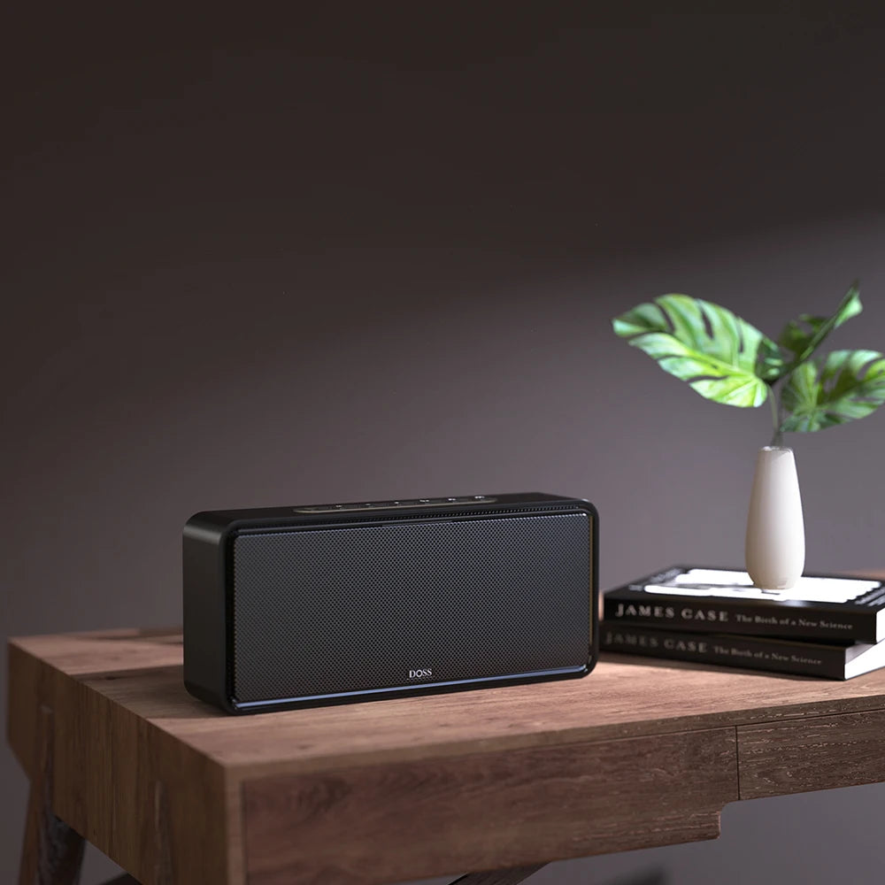 DOSS Home Bluetooth Speaker Powerful 32W Stereo Sound Bold Bass Subwoofer Music Sound Box TWS Wireless Pairing Portable Speakers