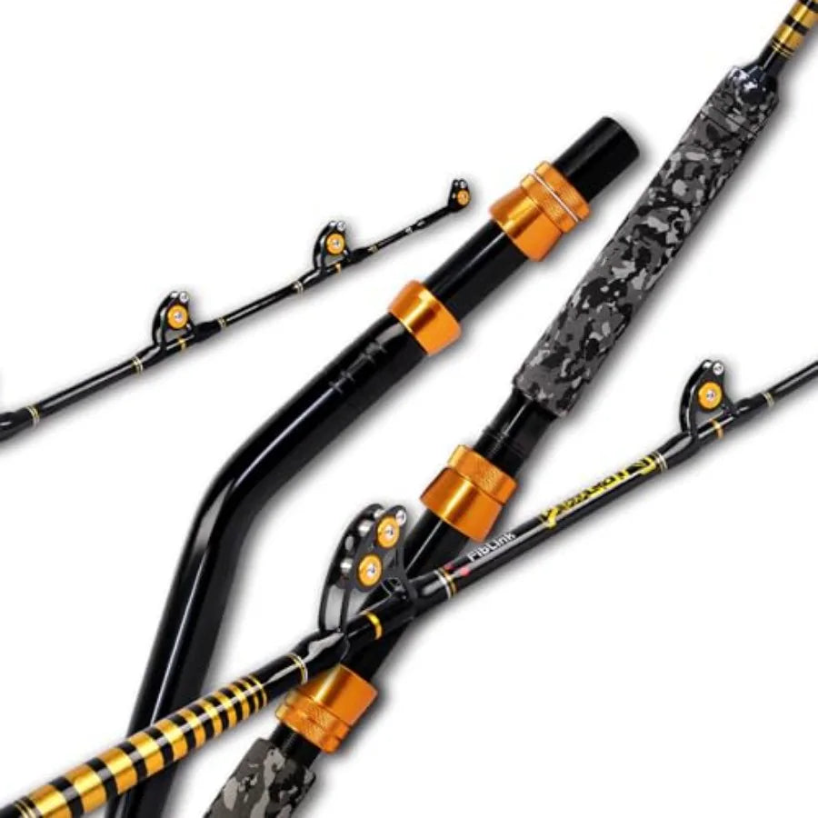 1Piece Saltwater Offshore Trolling Rod 6Feet Big Game Rod Conventional Boat Fishing Pole