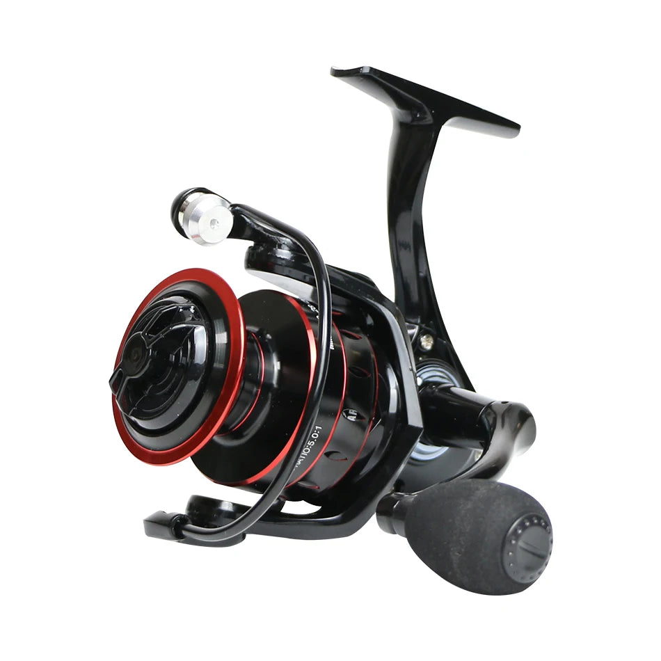 HJ Fishing Reel Spinning Reel Metal Reel Cup 10KG Max Drag Power Spinning Wheel High Speed Adapt to Any Water Body