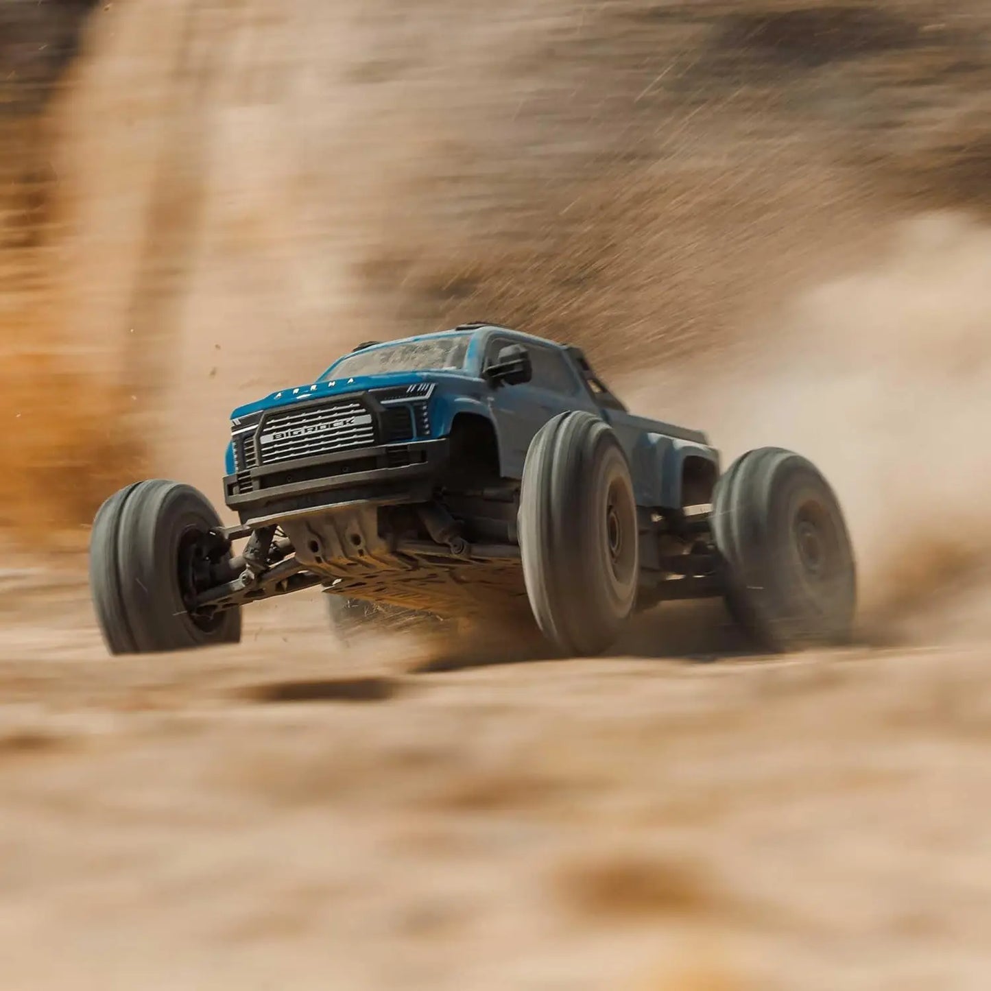 1/10 Big Rock 4X4 223S BLX BRUSHLESS Street Truck RTR with DSC, (Blue), ARA4312V4T3