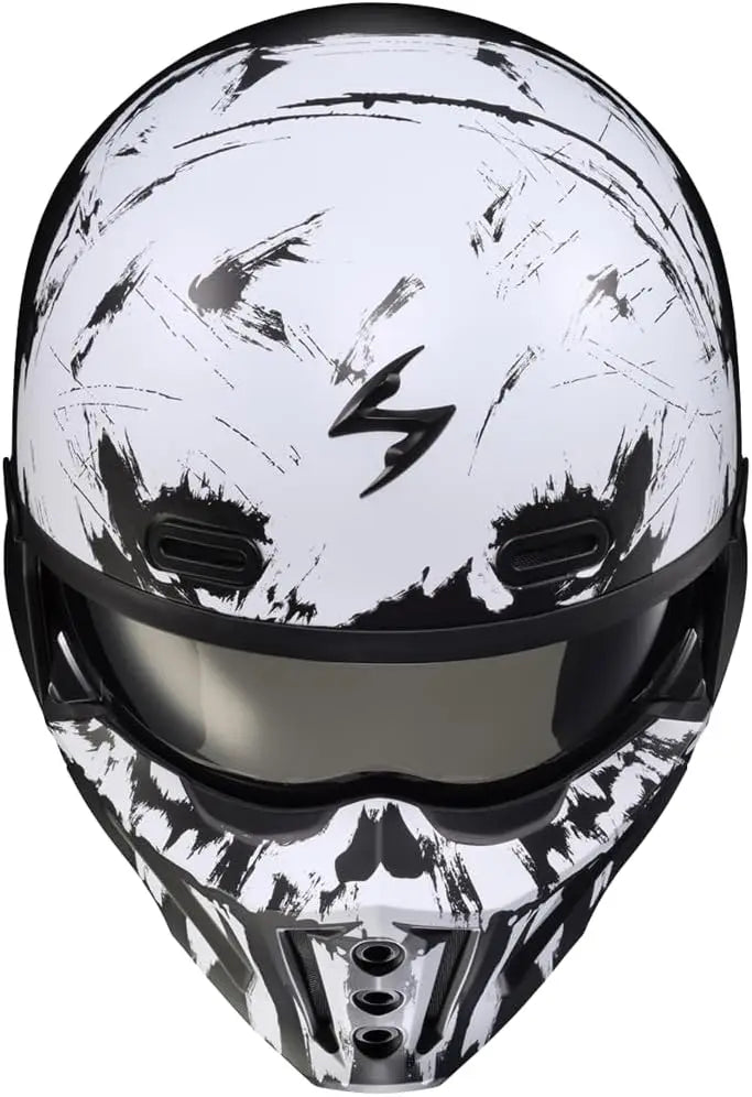 Covert X Open Face Half Shell 3/4 Mode Motorcycle Helmet Comm Ready Speaker Pockets DOT